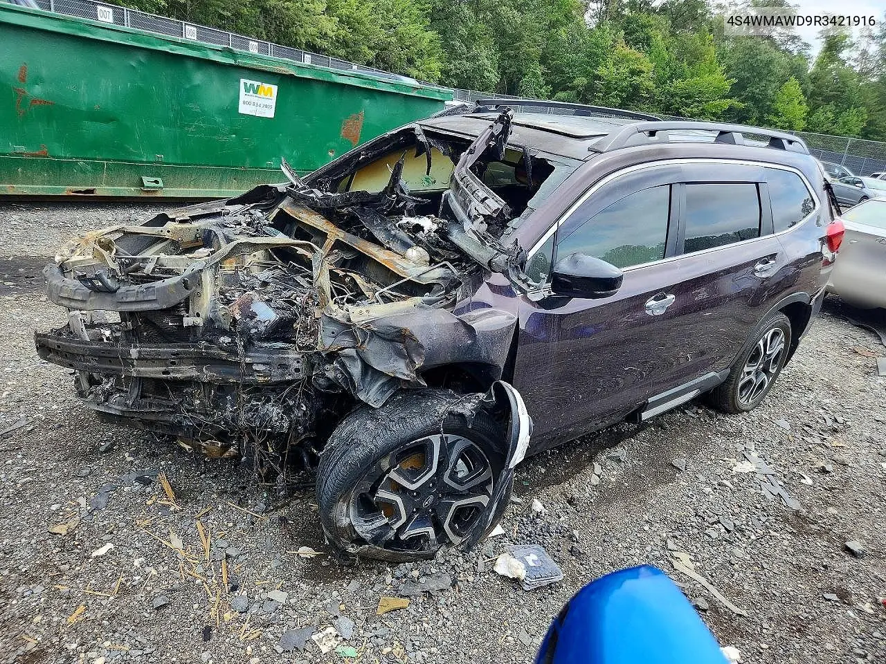 SUBARU ASCENT 2024, VIN 4S4WMAWD9R3421916