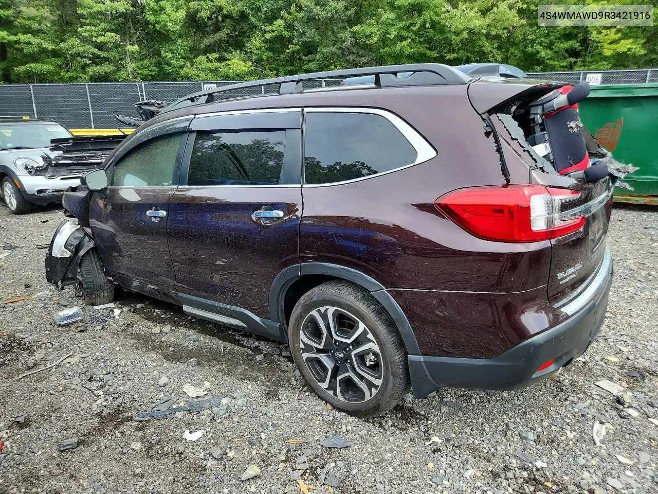 2024 SUBARU ASCENT VIN 4S4WMAWD9R3421916 — фото 2