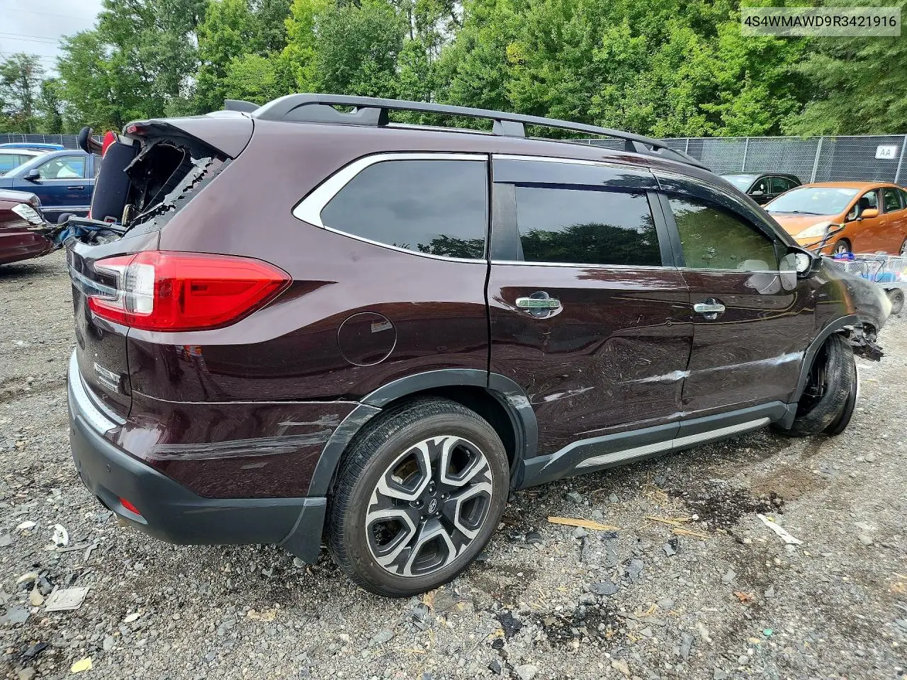 2024 SUBARU ASCENT VIN 4S4WMAWD9R3421916 — фото 3