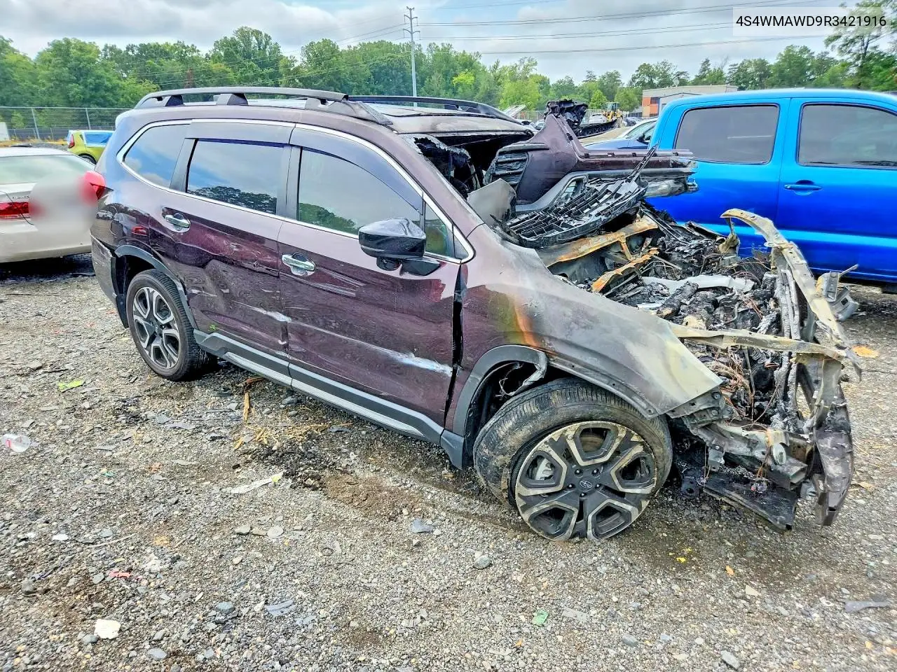 2024 SUBARU ASCENT VIN 4S4WMAWD9R3421916 — фото 4