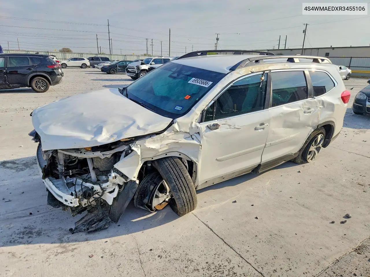 SUBARU ASCENT 2024, VIN 4S4WMAEDXR3455106