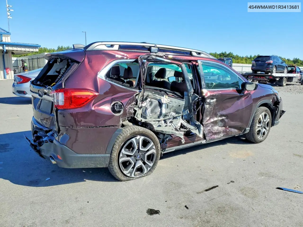 2024 SUBARU ASCENT VIN 4S4WMAWD1R3413681 — фото 3