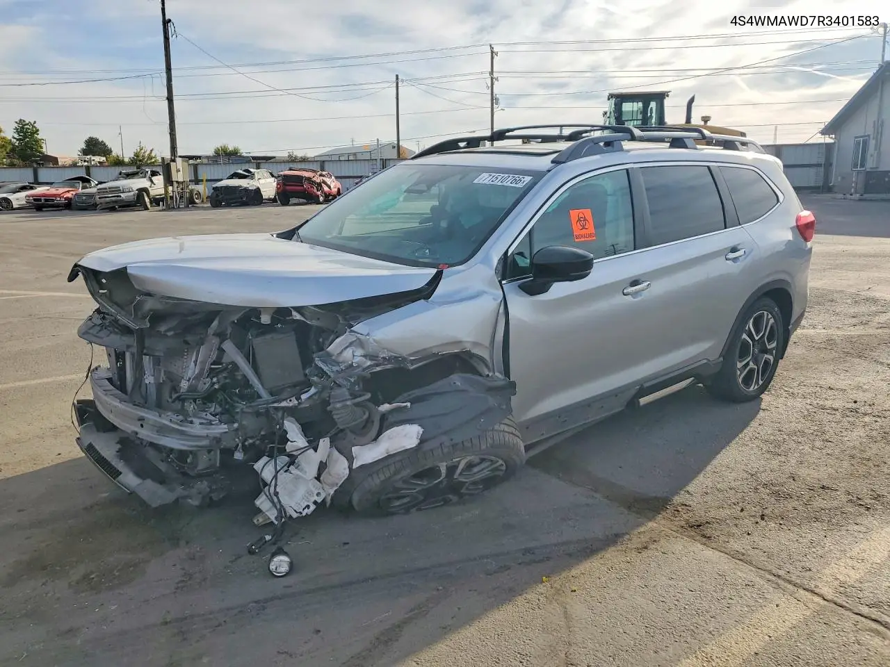 SUBARU ASCENT 2024, VIN 4S4WMAWD7R3401583