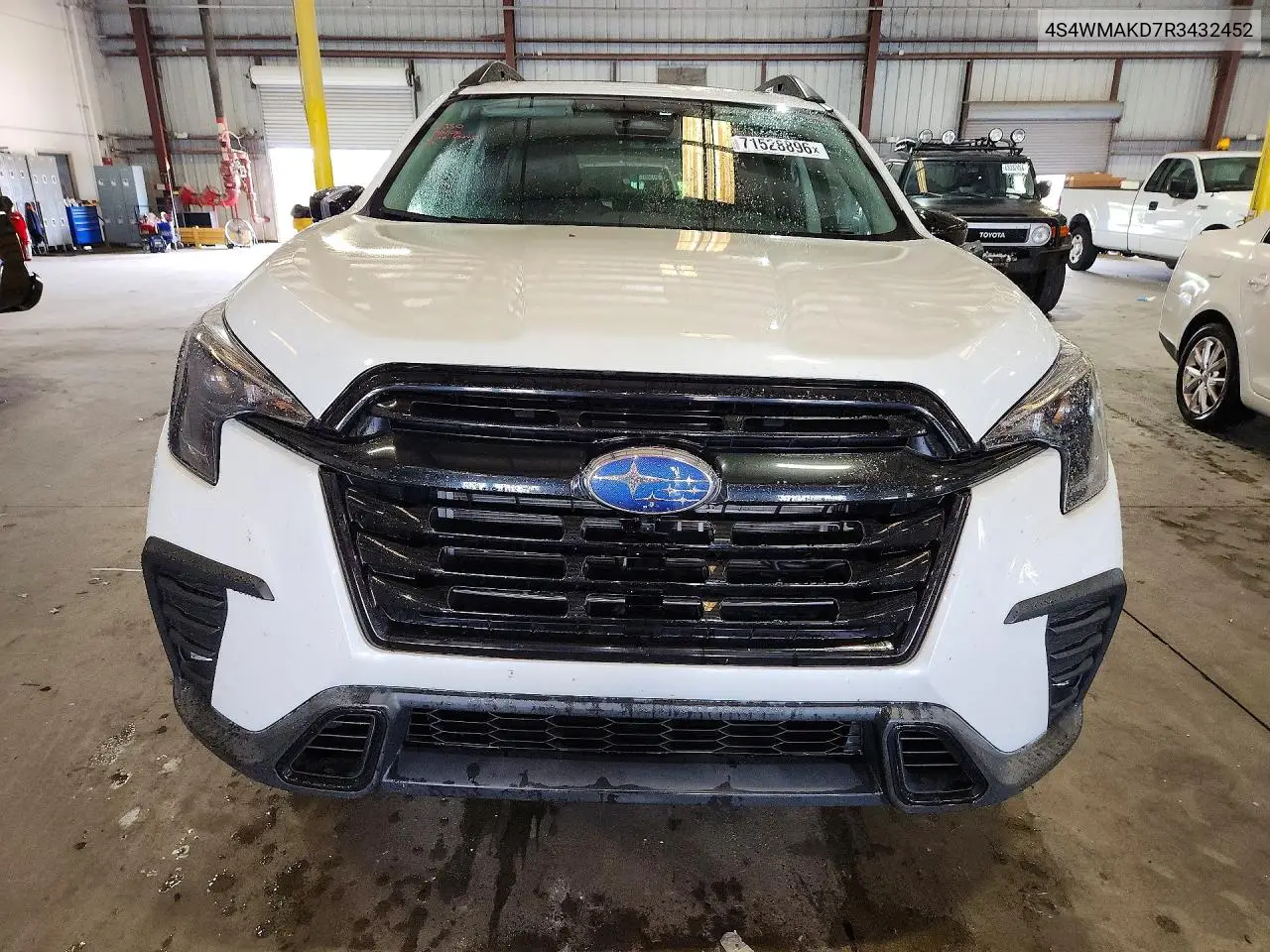 2024 SUBARU ASCENT VIN 4S4WMAKD7R3432452 — фото 5
