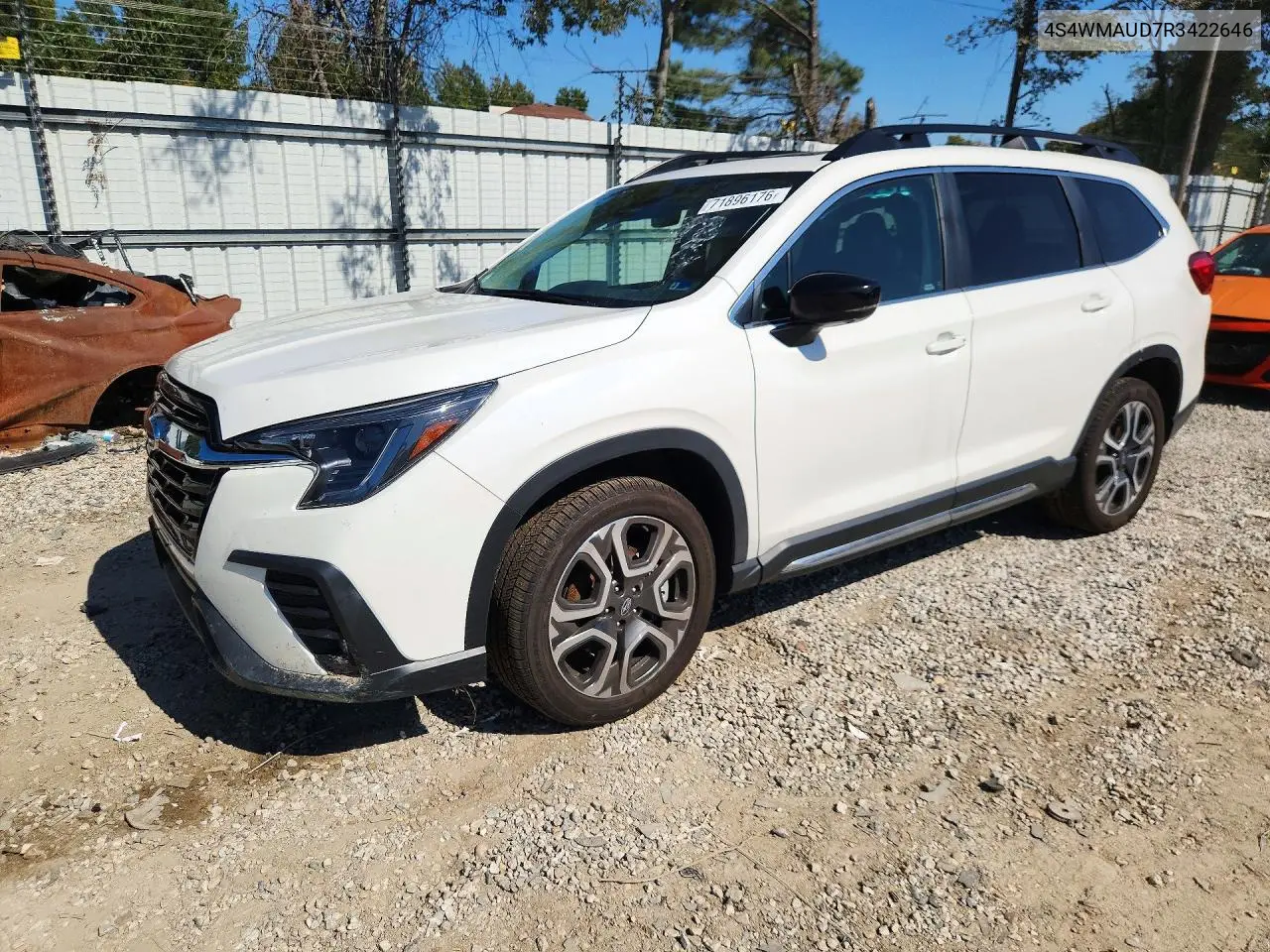SUBARU ASCENT 2024, VIN 4S4WMAUD7R3422646