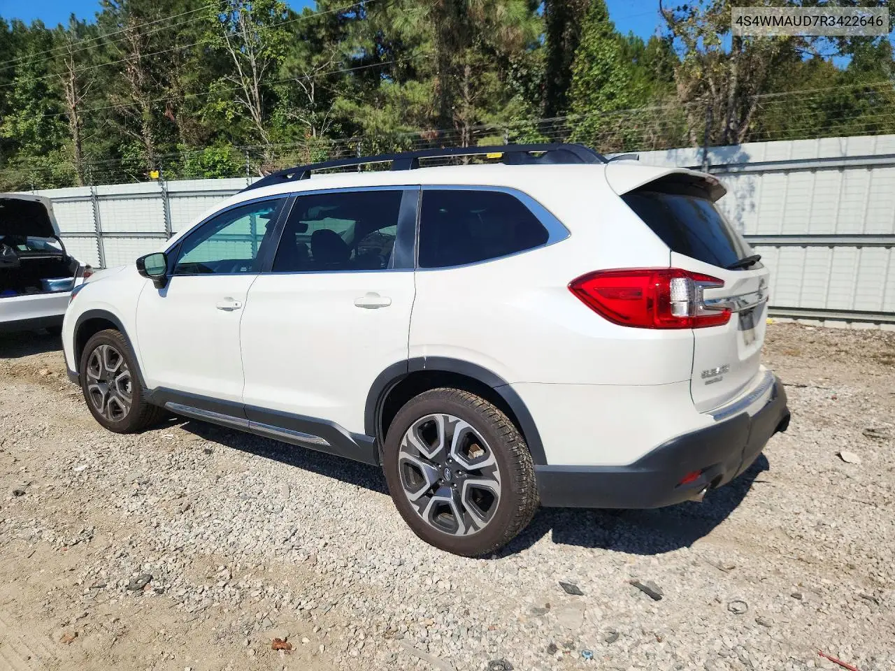 2024 SUBARU ASCENT VIN 4S4WMAUD7R3422646 — фото 2