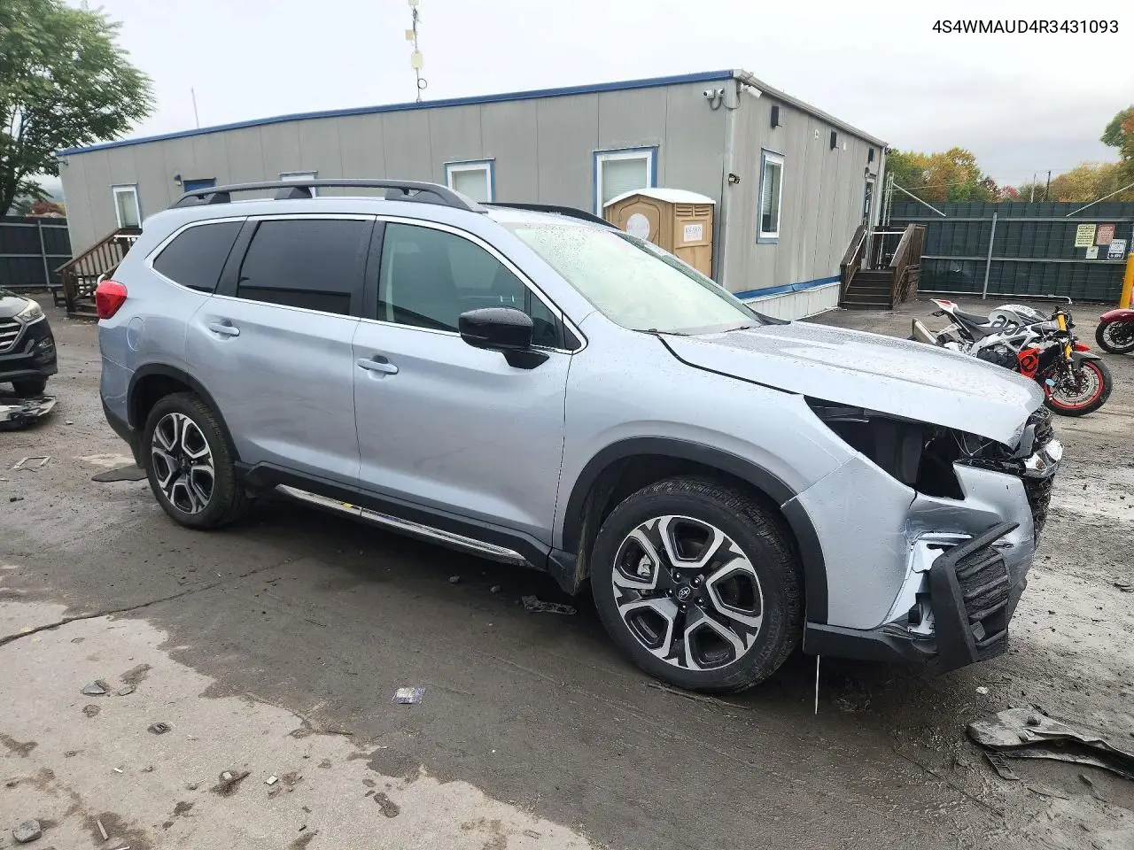 2024 SUBARU ASCENT VIN 4S4WMAUD4R3431093 — фото 4