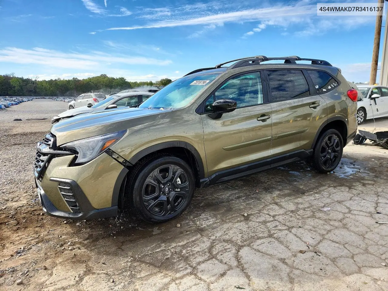 SUBARU ASCENT 2024, VIN 4S4WMAKD7R3416137