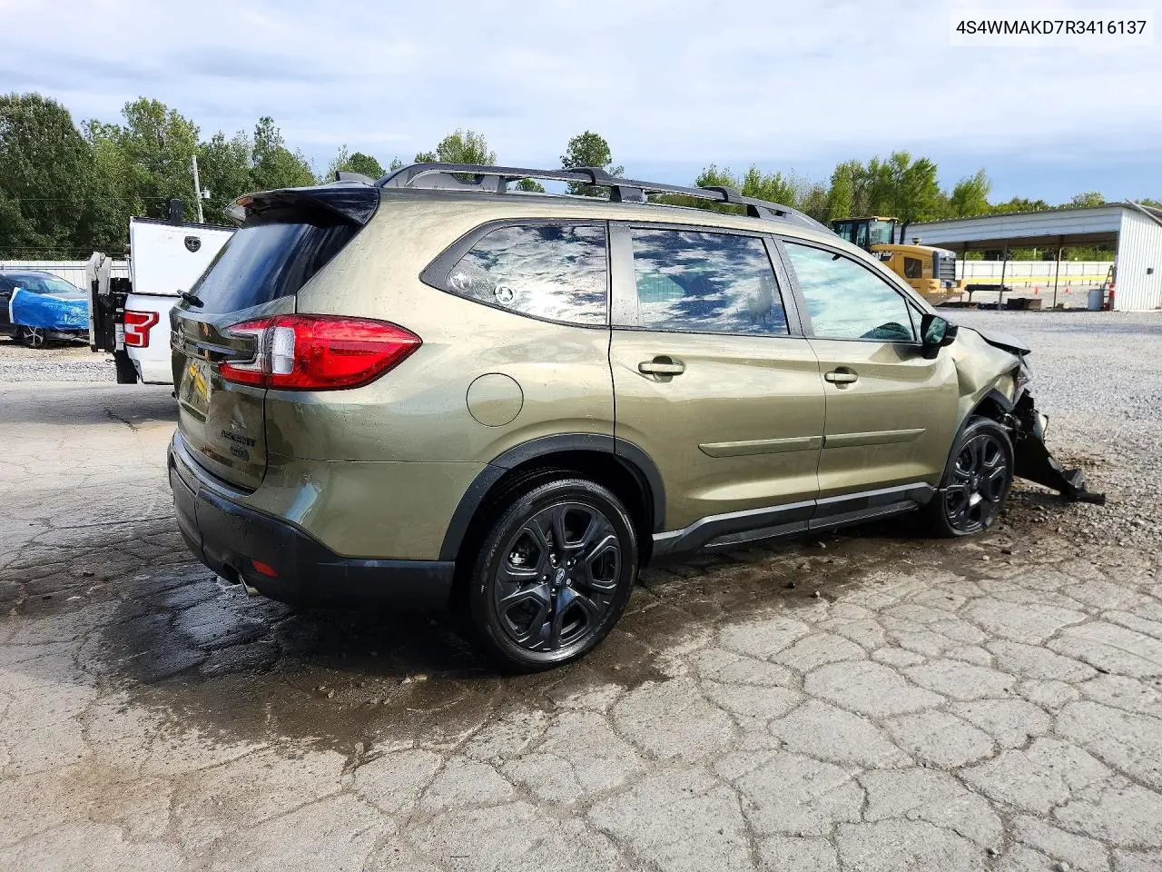 2024 SUBARU ASCENT VIN 4S4WMAKD7R3416137 — фото 3