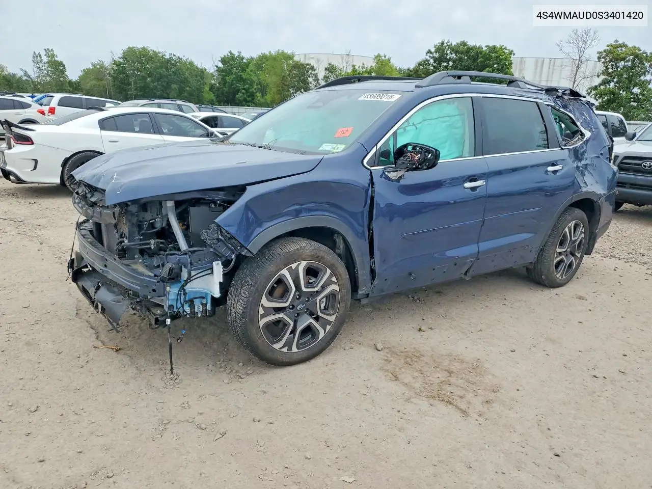SUBARU ASCENT 2025, VIN 4S4WMAUD0S3401420