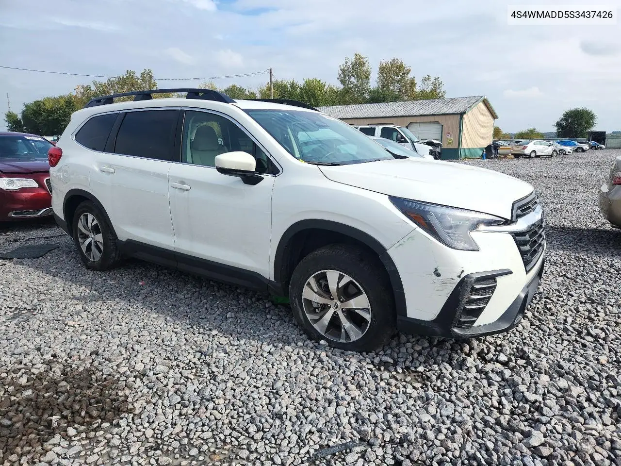 2025 SUBARU ASCENT VIN 4S4WMADD5S3437426 — фото 4