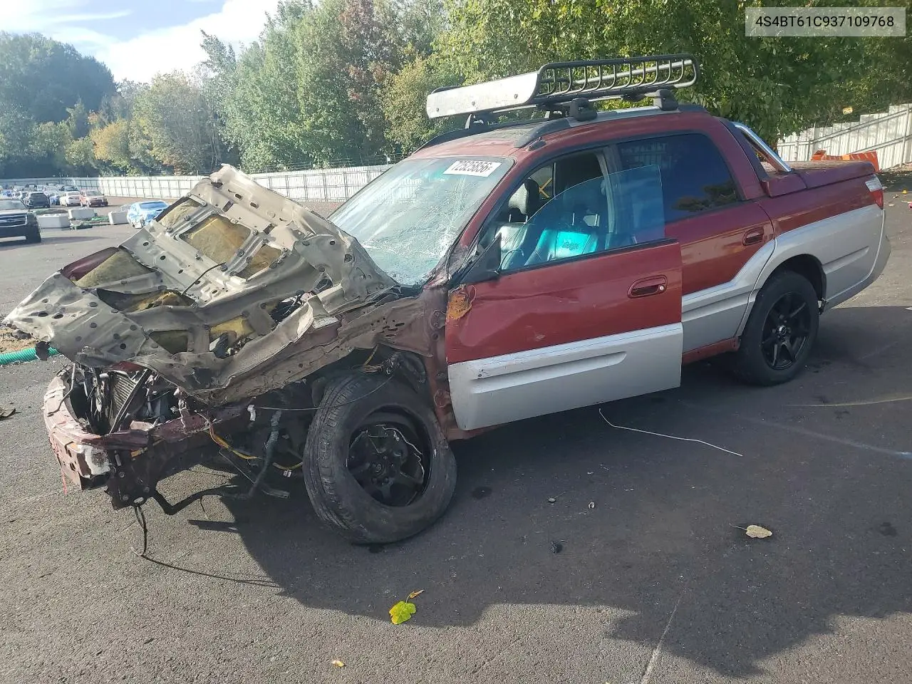 SUBARU BAJA 2003, VIN 4S4BT61C937109768