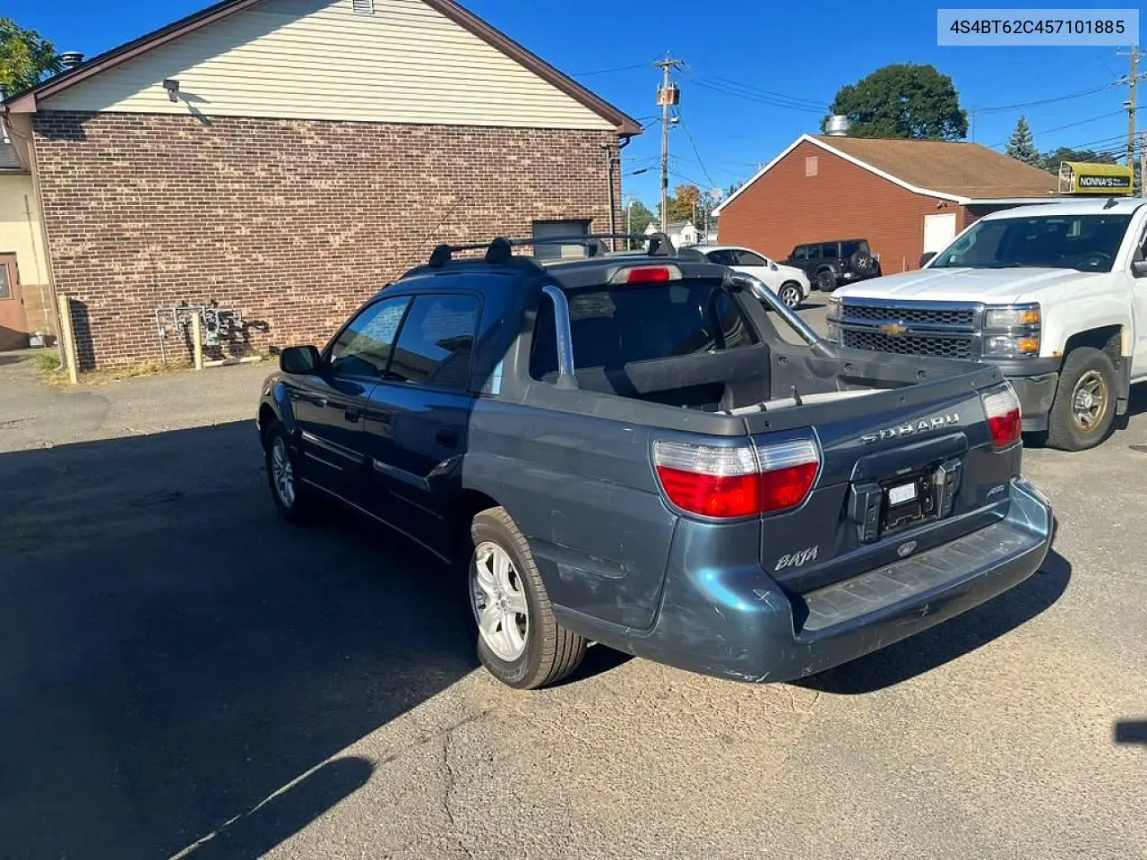 2005 SUBARU BAJA VIN 4S4BT62C457101885 — фото 2