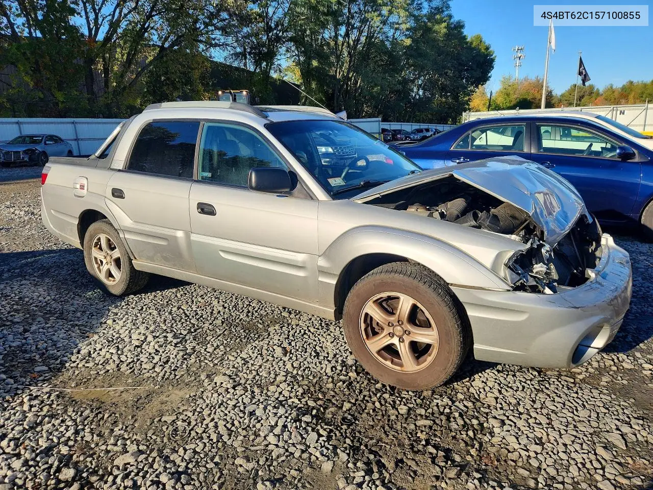 2005 SUBARU BAJA VIN 4S4BT62C157100855 — фото 4