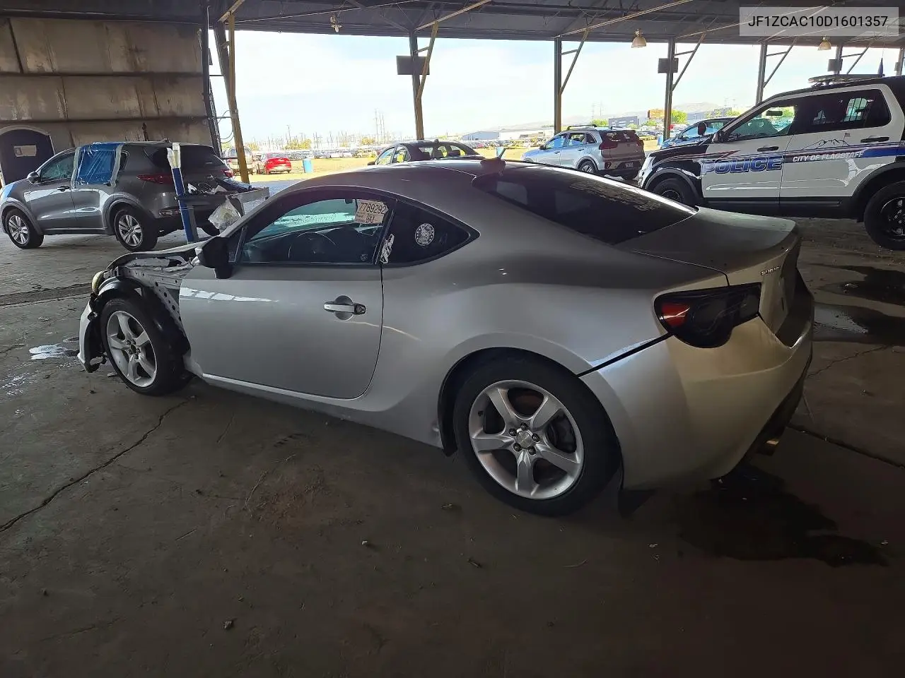 2013 SUBARU BRZ VIN JF1ZCAC10D1601357 — фото 2