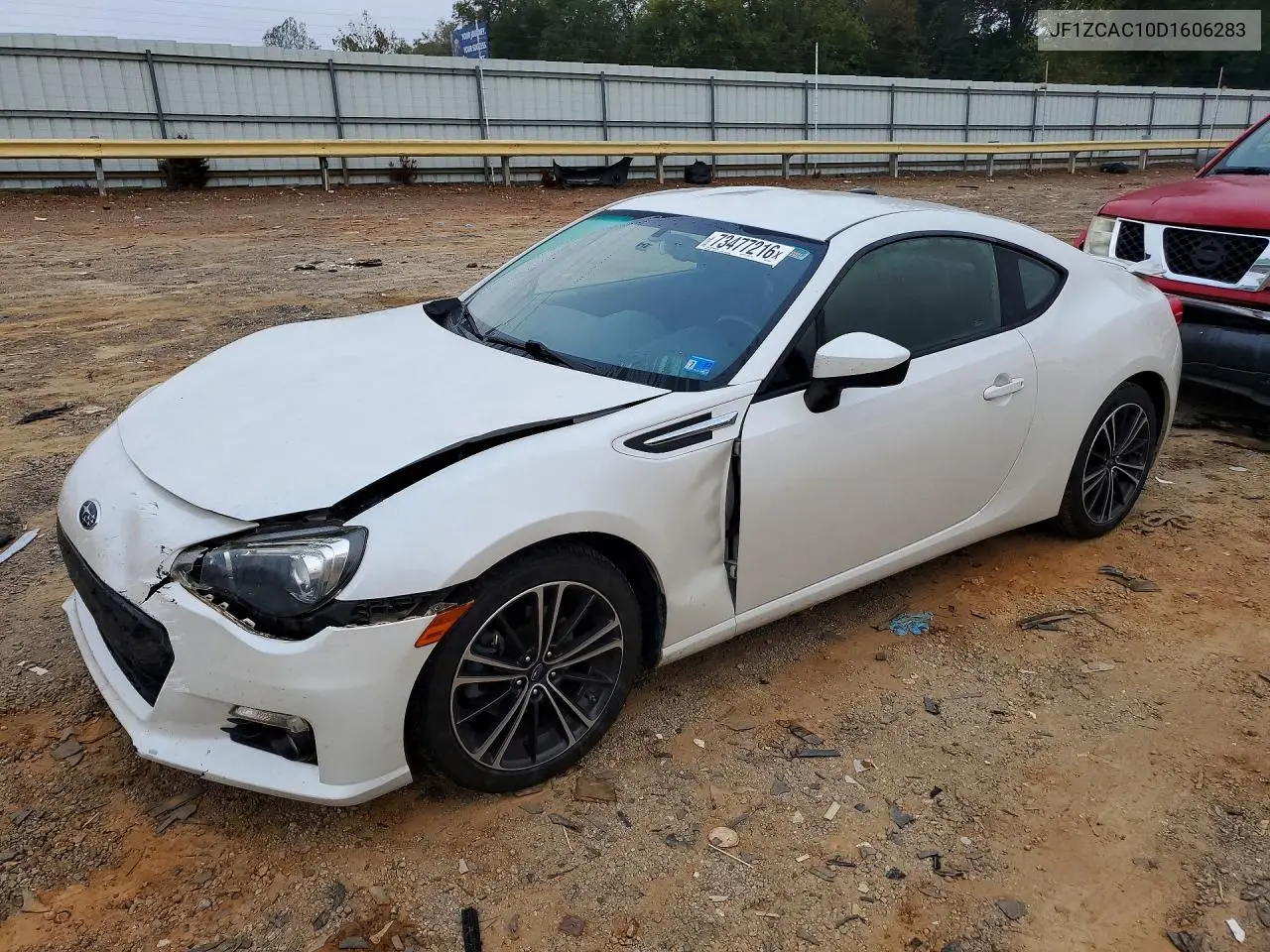 SUBARU BRZ 2013, VIN JF1ZCAC10D1606283