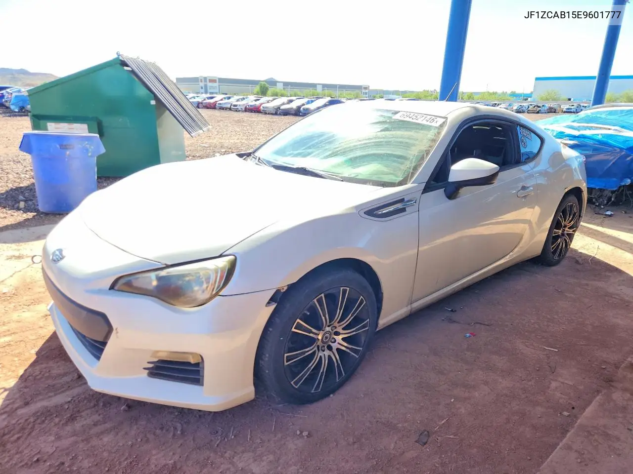 SUBARU BRZ 2014, VIN JF1ZCAB15E9601777