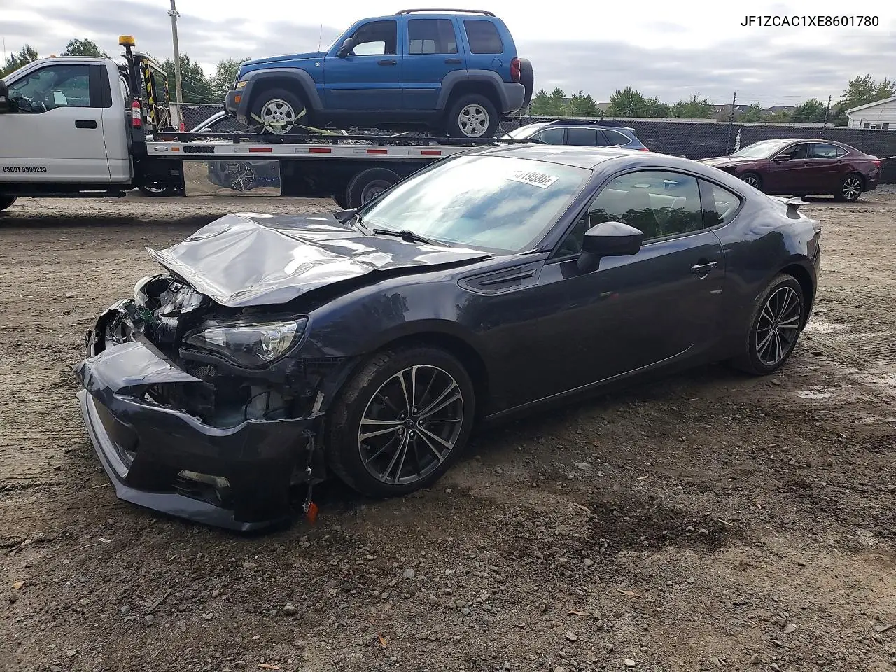 SUBARU BRZ 2014, VIN JF1ZCAC1XE8601780