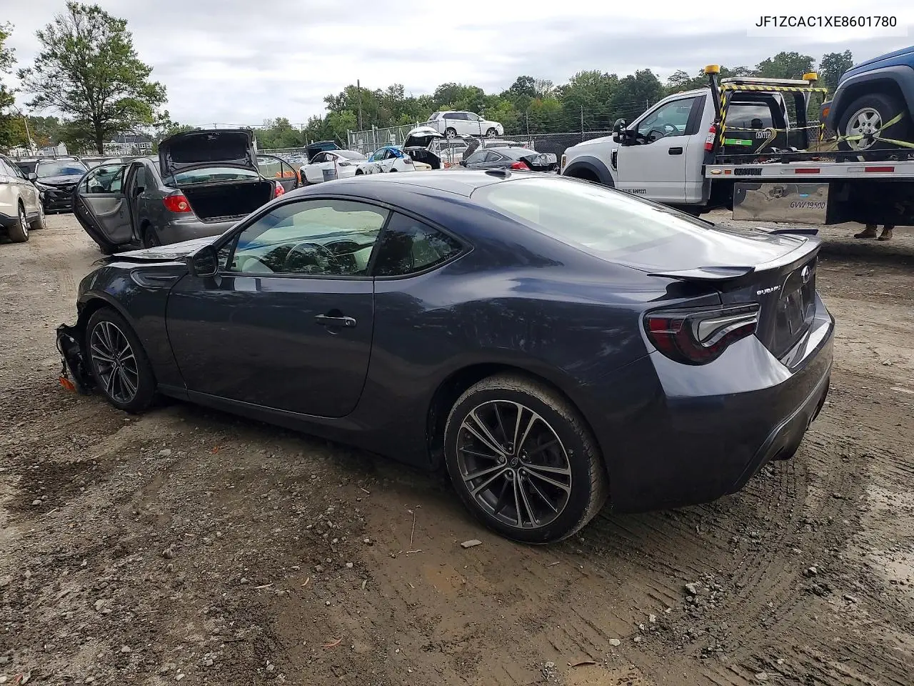 2014 SUBARU BRZ VIN JF1ZCAC1XE8601780 — фото 2