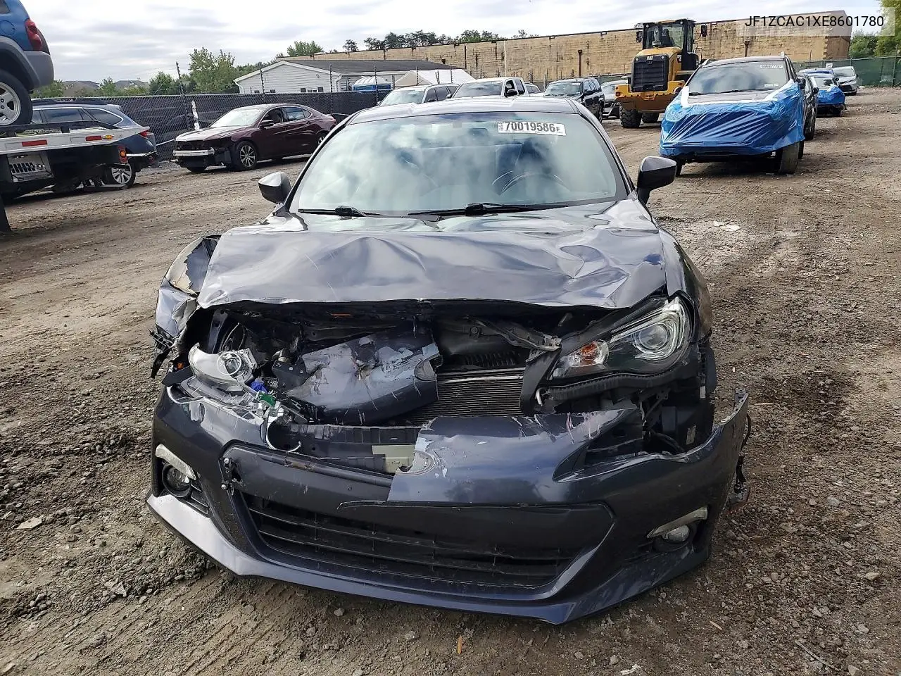 2014 SUBARU BRZ VIN JF1ZCAC1XE8601780 — фото 5
