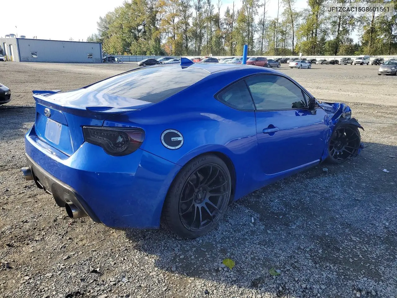 2016 SUBARU BRZ VIN JF1ZCAC15G8601561 — фото 3