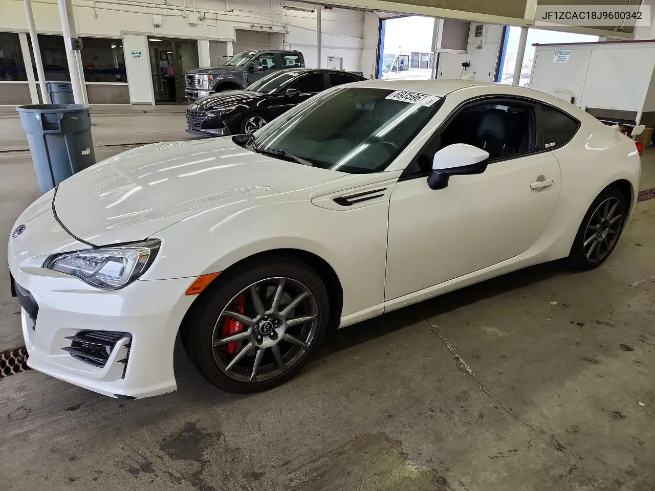 SUBARU BRZ 2018, VIN JF1ZCAC18J9600342