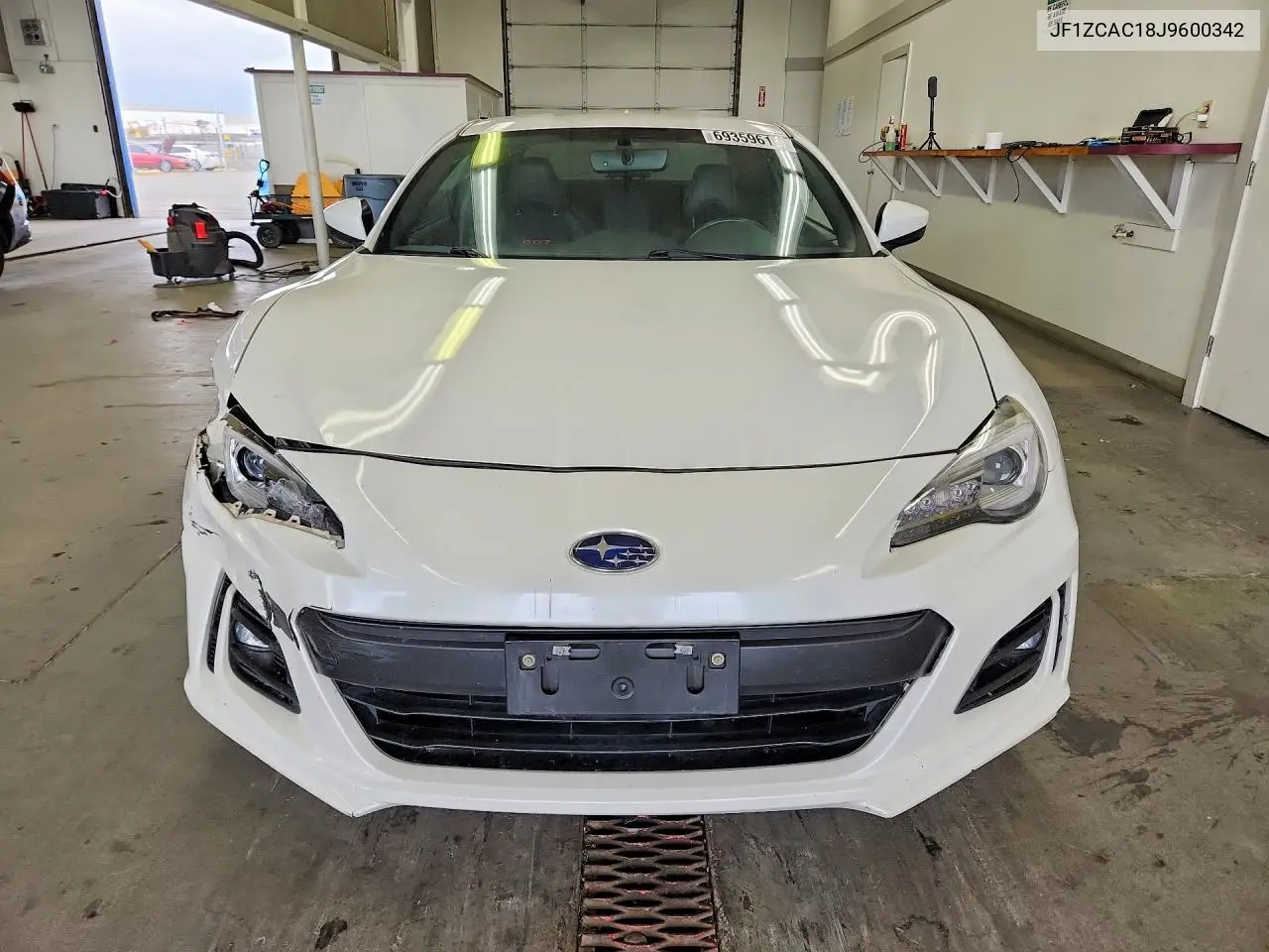 2018 SUBARU BRZ VIN JF1ZCAC18J9600342 — фото 5