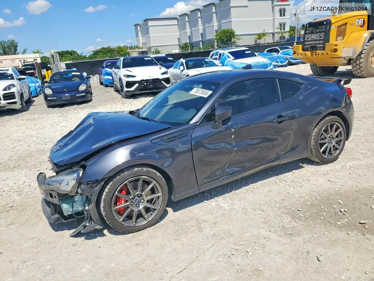 SUBARU BRZ 2019, VIN JF1ZCAC17K9601094