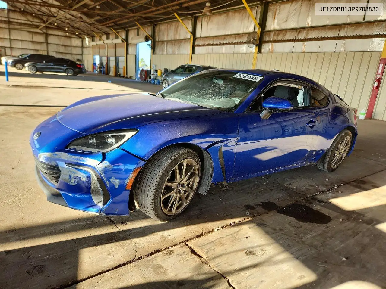 SUBARU BRZ 2023, VIN JF1ZDBB13P9703830
