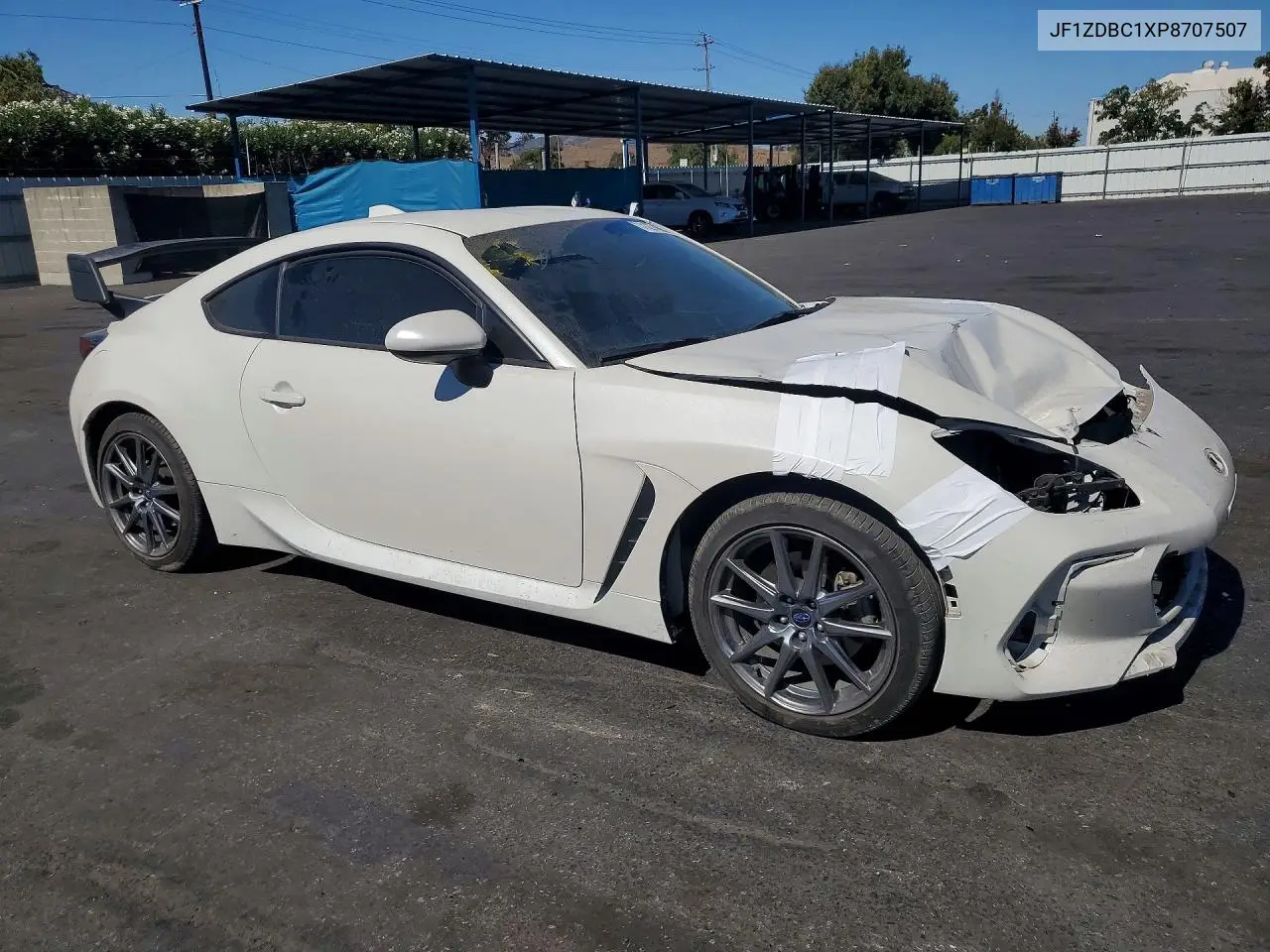 SUBARU BRZ 2023, VIN JF1ZDBC1XP8707507