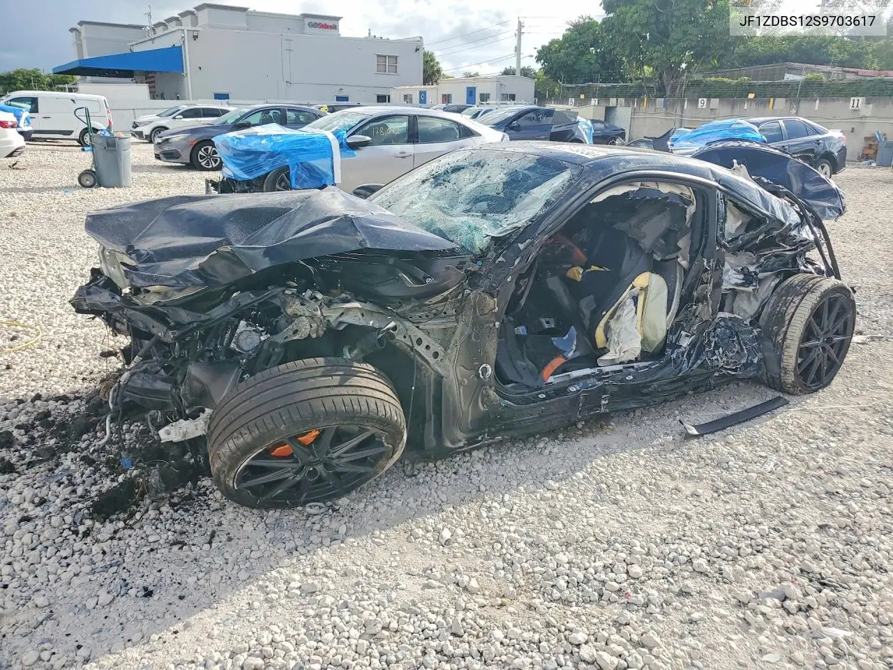 SUBARU BRZ 2025, VIN JF1ZDBS12S9703617