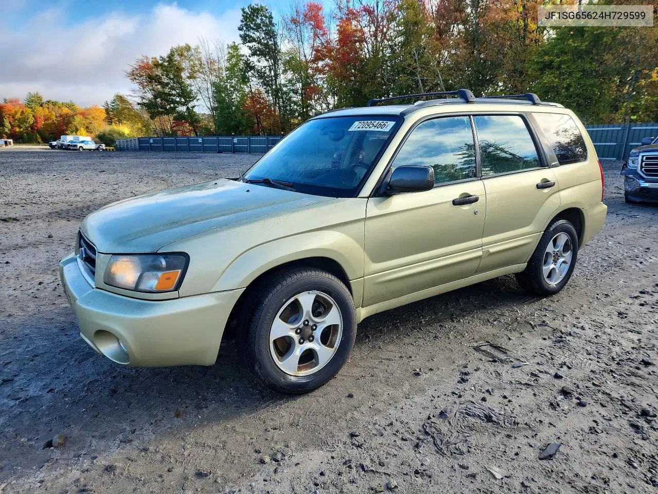 SUBARU FORESTER 2004, VIN JF1SG65624H729599