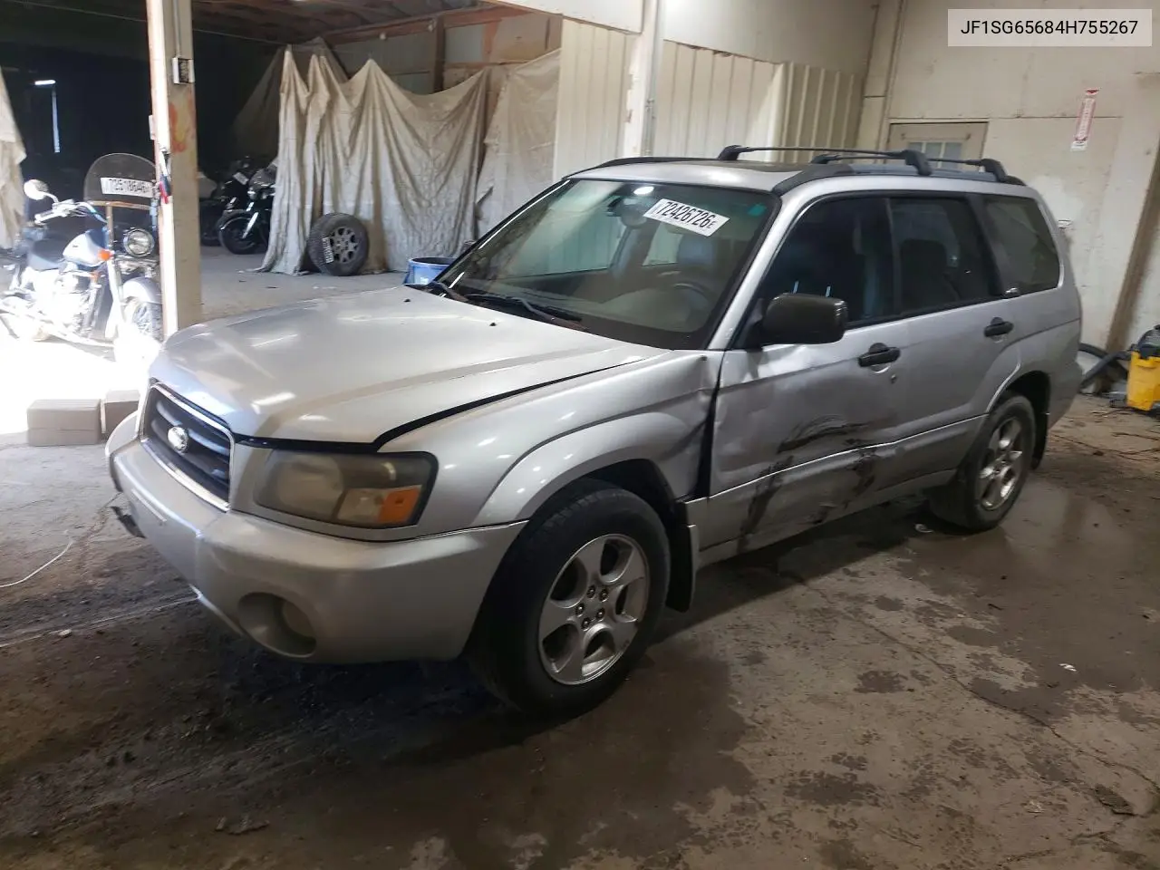 SUBARU FORESTER 2004, VIN JF1SG65684H755267