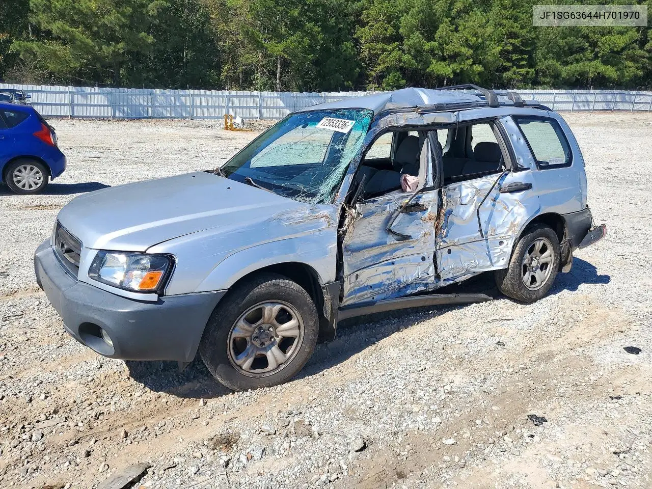SUBARU FORESTER 2004, VIN JF1SG63644H701970