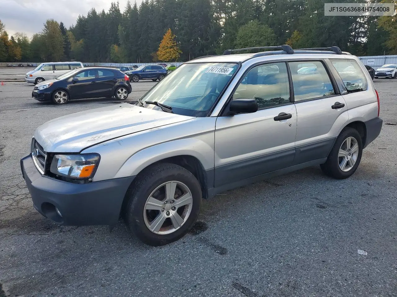 SUBARU FORESTER 2004, VIN JF1SG63684H754008
