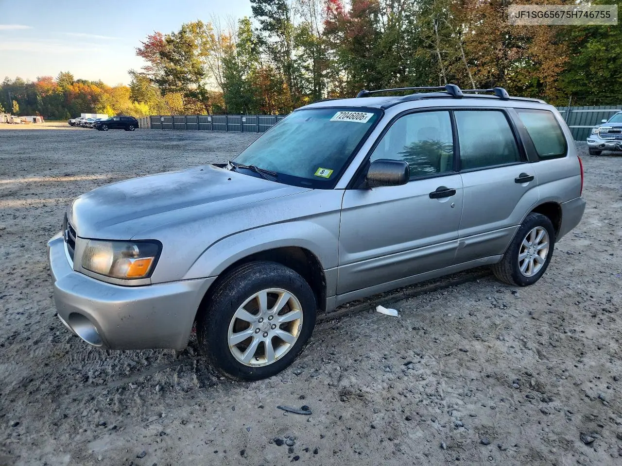 SUBARU FORESTER 2005, VIN JF1SG65675H746755