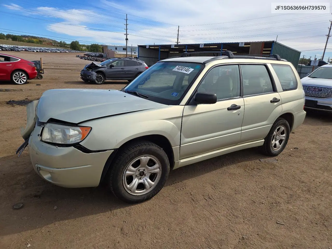 SUBARU FORESTER 2006, VIN JF1SG63696H739570
