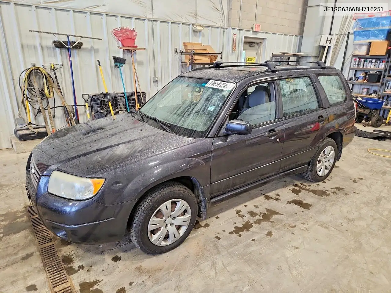 SUBARU FORESTER 2008, VIN JF1SG63668H716251
