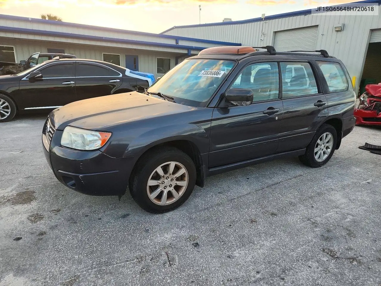 SUBARU FORESTER 2008, VIN JF1SG65648H720618