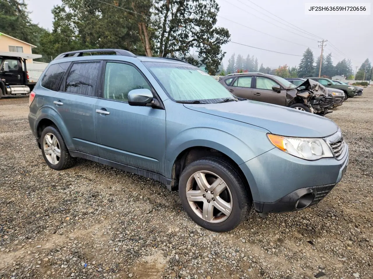 2009 SUBARU FORESTER VIN JF2SH63659H720656 — фото 4
