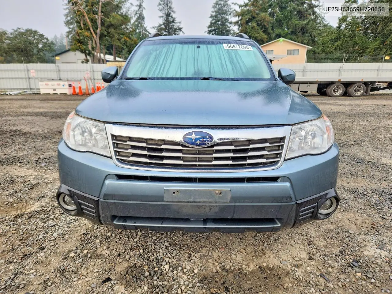 2009 SUBARU FORESTER VIN JF2SH63659H720656 — фото 5