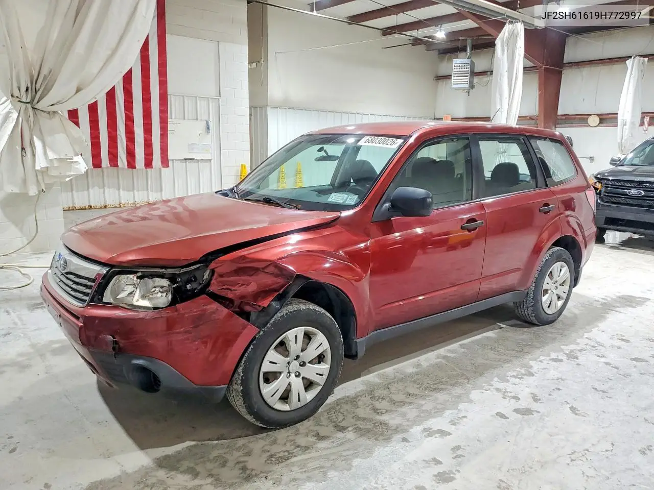 SUBARU FORESTER 2009, VIN JF2SH61619H772997