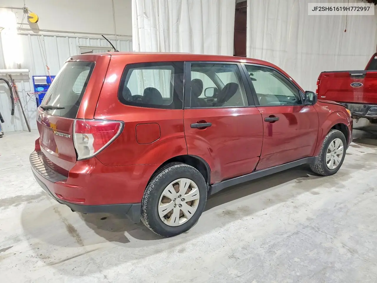 2009 SUBARU FORESTER VIN JF2SH61619H772997 — фото 3