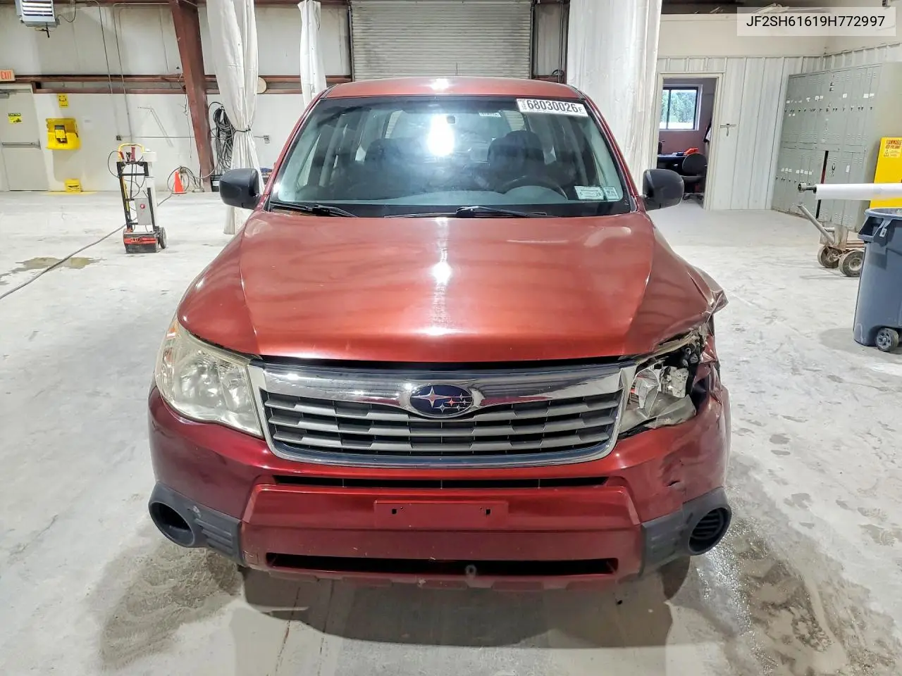 2009 SUBARU FORESTER VIN JF2SH61619H772997 — фото 5