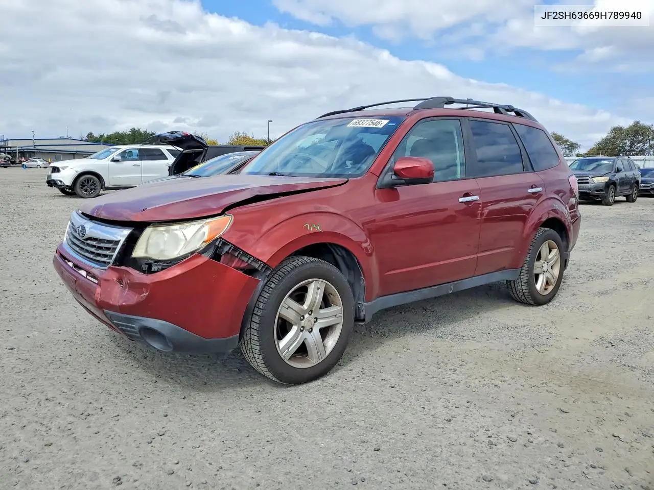 SUBARU FORESTER 2009, VIN JF2SH63669H789940