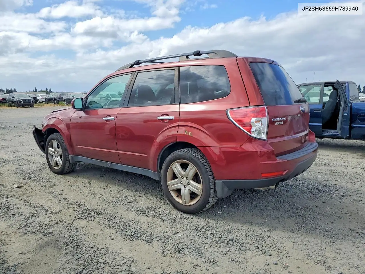 2009 SUBARU FORESTER VIN JF2SH63669H789940 — фото 2
