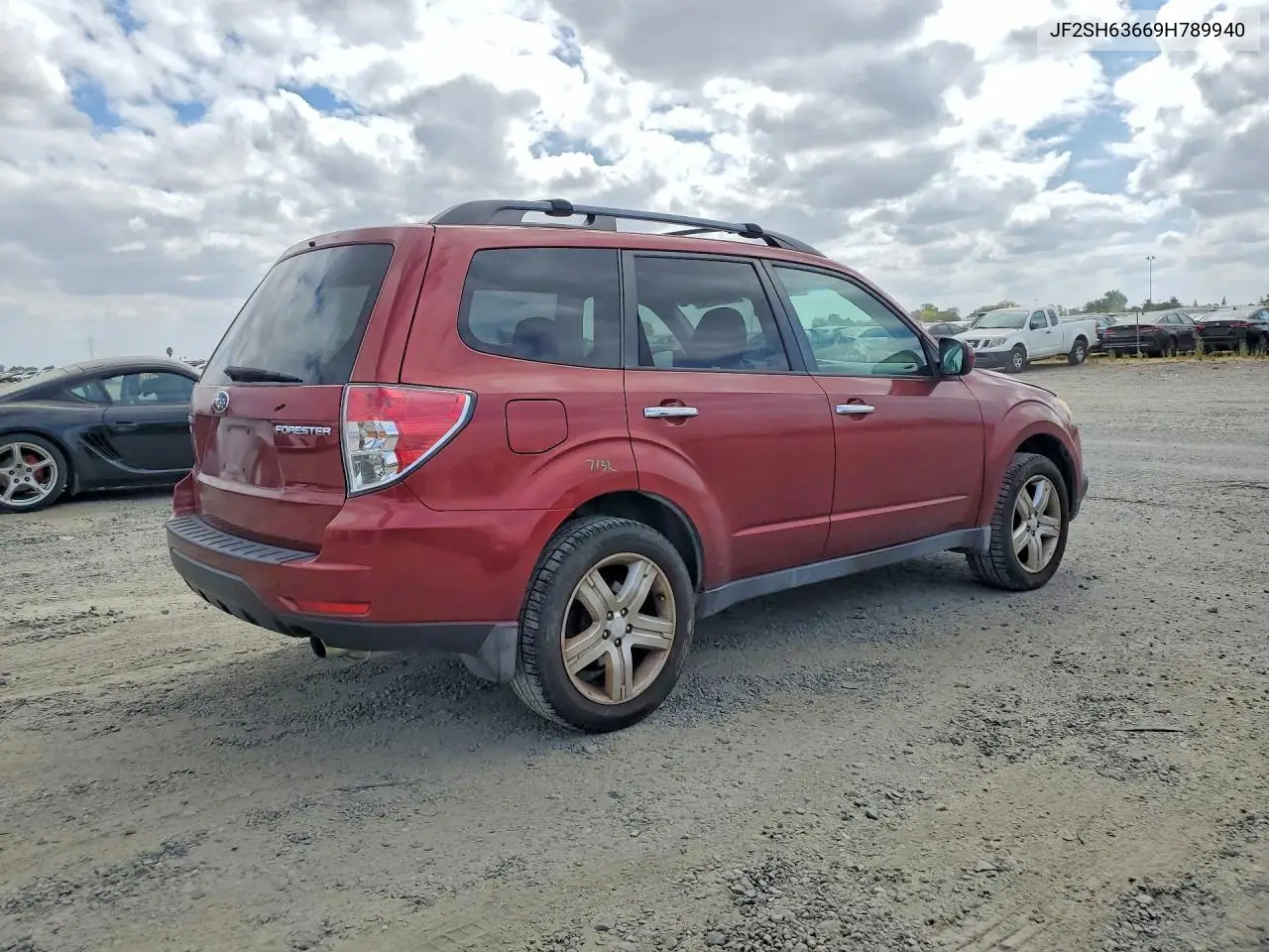 2009 SUBARU FORESTER VIN JF2SH63669H789940 — фото 3