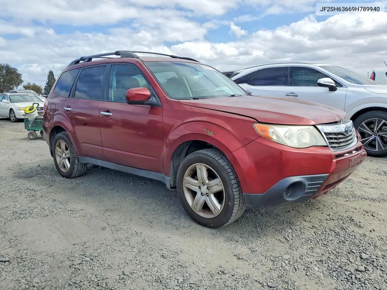 2009 SUBARU FORESTER VIN JF2SH63669H789940 — фото 4