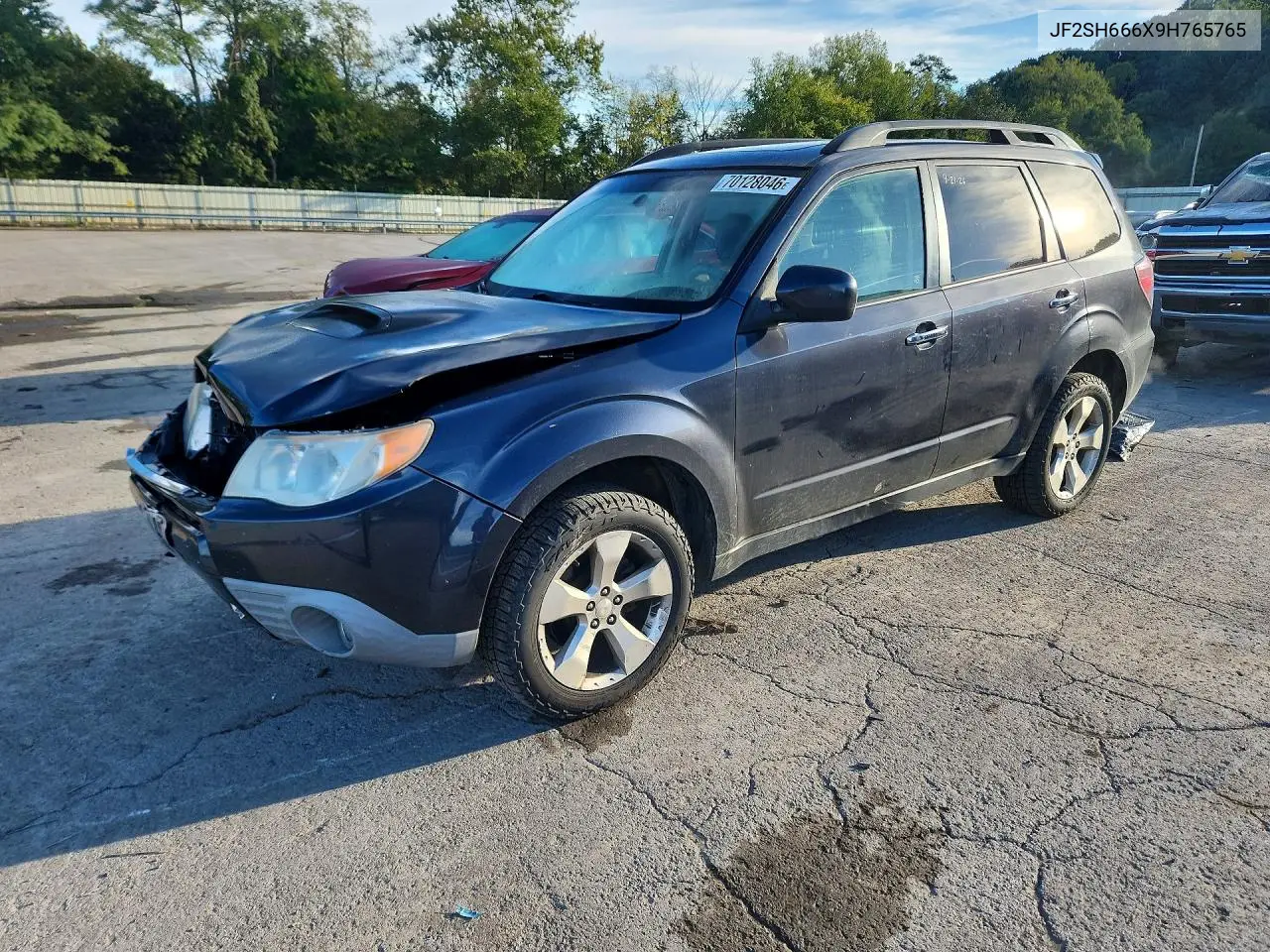 SUBARU FORESTER 2009, VIN JF2SH666X9H765765