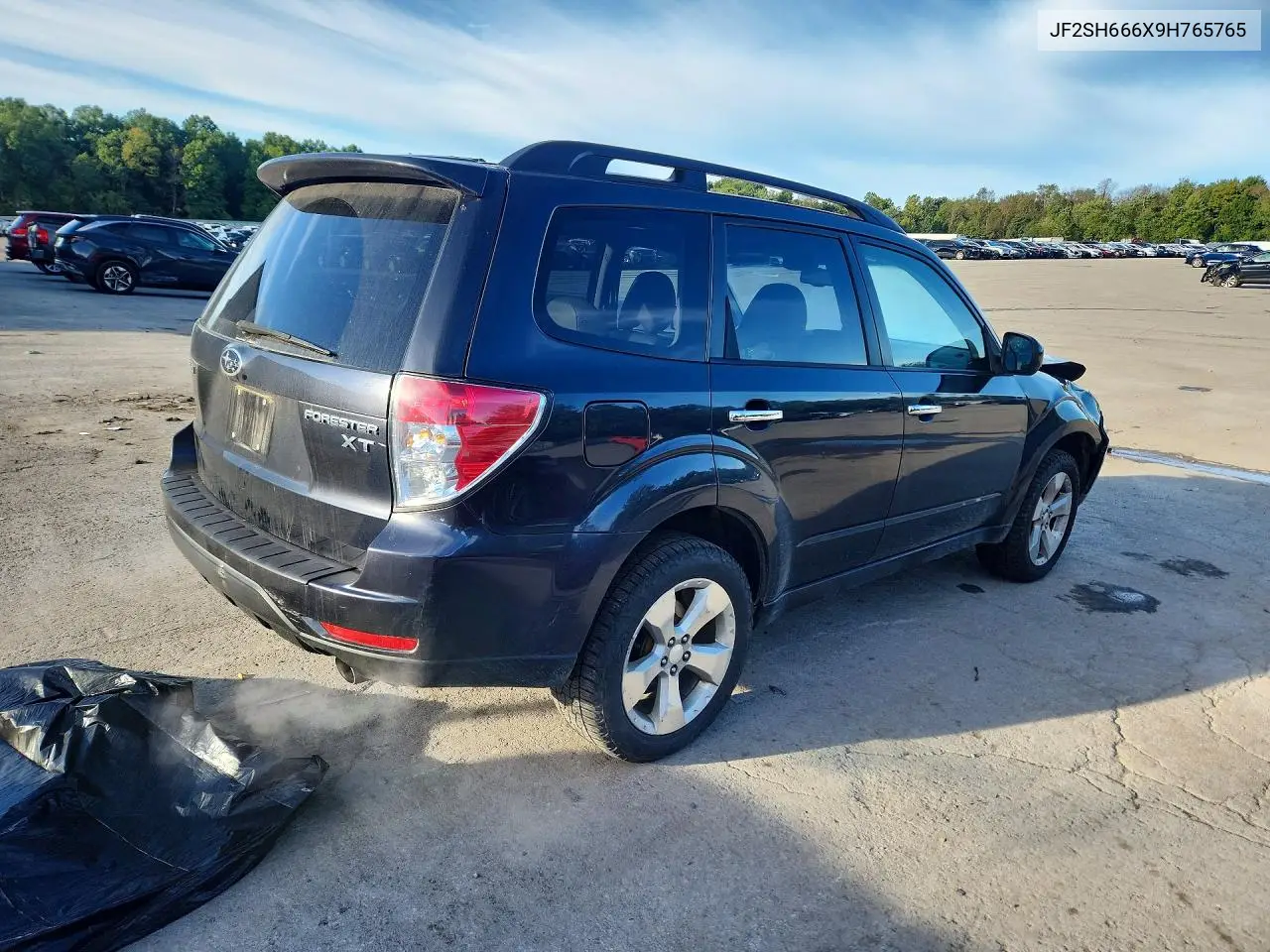2009 SUBARU FORESTER VIN JF2SH666X9H765765 — фото 3
